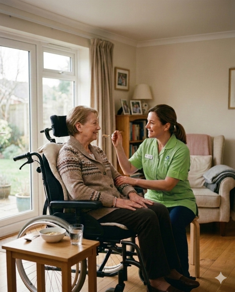 Cuidados en el domicilio para personas con ELA desde Grans i Xiquets
